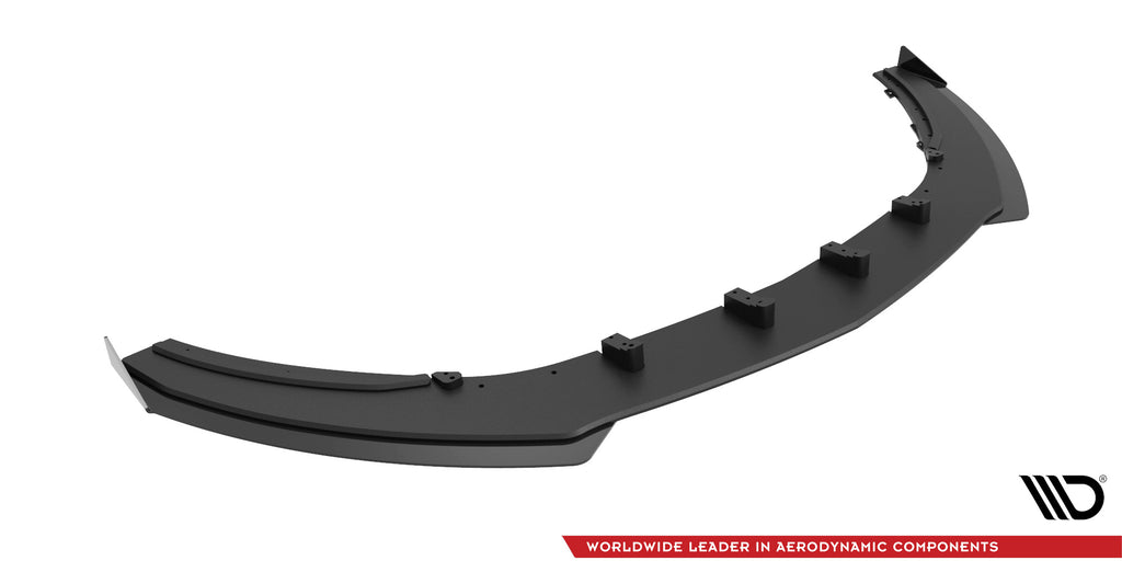 Street pro front splitter v.1 + klaffer opel astra gtc opc-line j