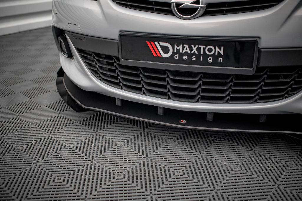 Street pro front splitter v.1 + klaffer opel astra gtc opc-line j