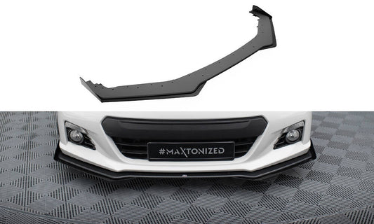 Street pro front splitter v.1 + flaps subaru brz mk1