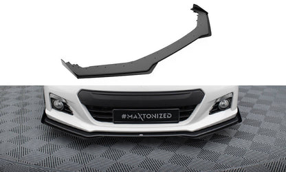Street pro front splitter v.1 + flaps subaru brz mk1