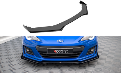 Street pro front splitter v.1 + flaps subaru brz mk1 facelift