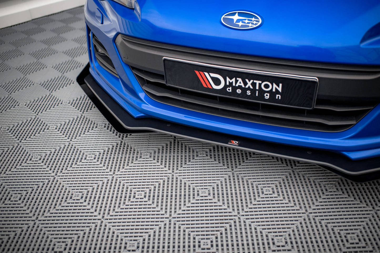 Street pro front splitter v.1 + flaps subaru brz mk1 facelift