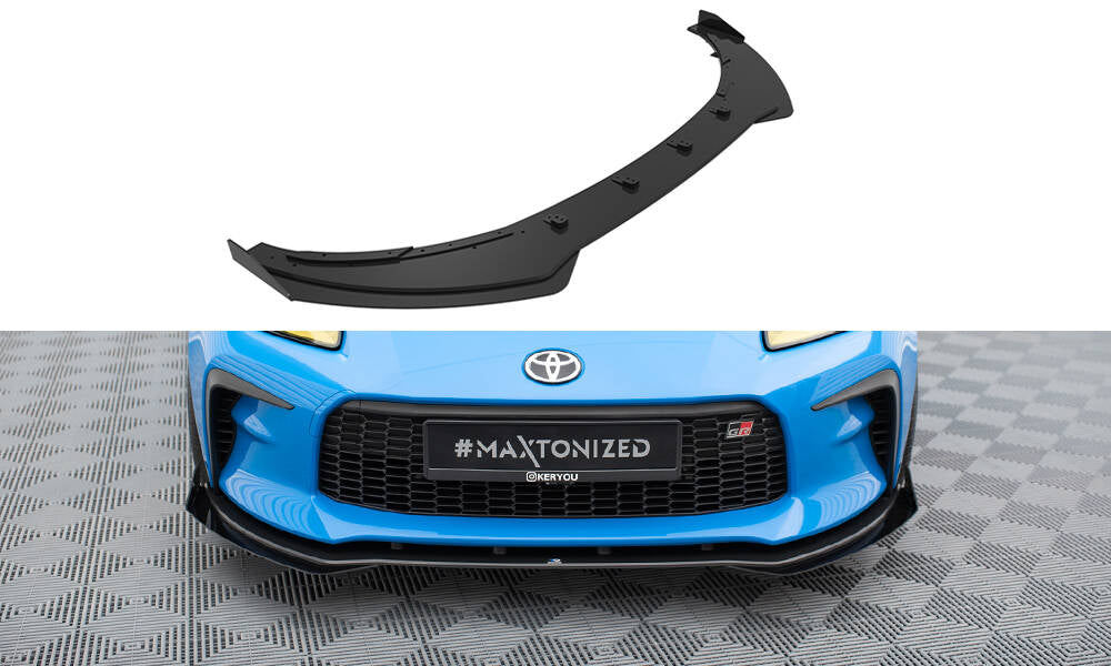 Street pro front splitter v.1 + flaps toyota gr86 mk1