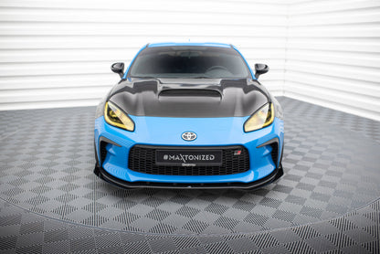 Street pro front splitter v.1 + flaps toyota gr86 mk1