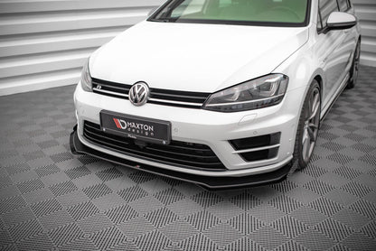 Street Pro Front Splits V.1 + Flaps Volkswagen Golf R MK7
