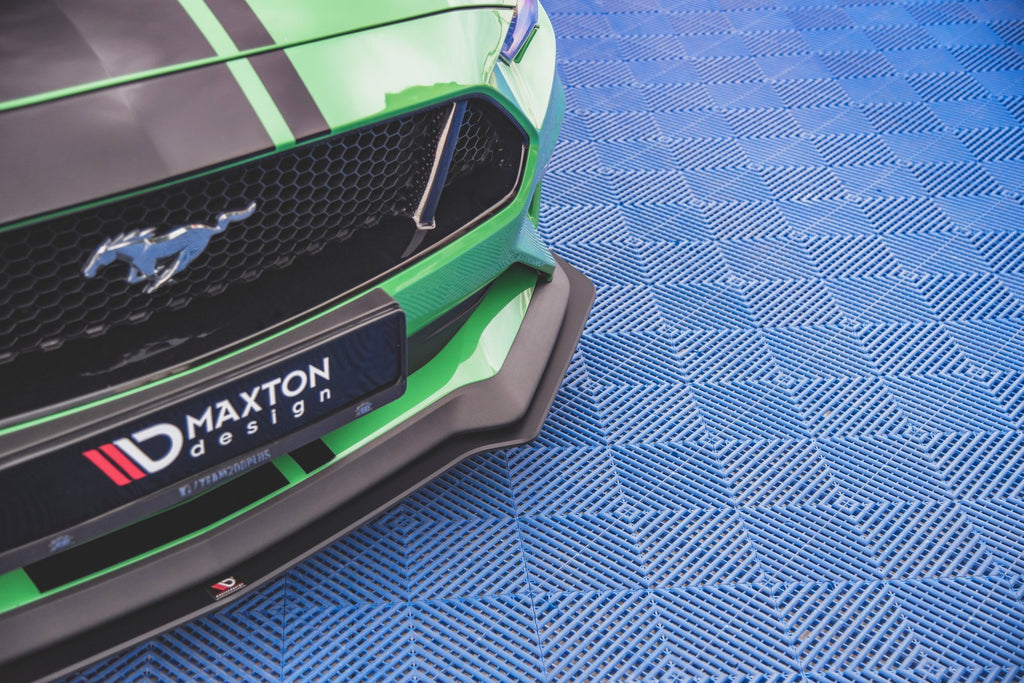 Street pro front splitter v.1 ford mustang gt mk6 ansiktsløftning