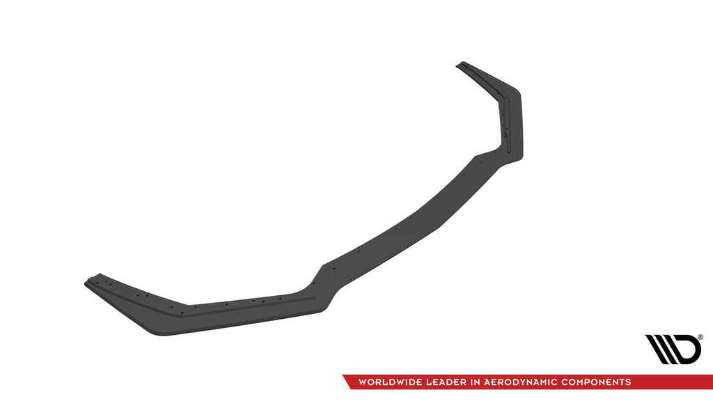 Street pro front splitter v.1 ford mustang gt mk6 ansiktsløftning