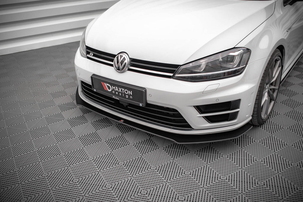 Street pro front splitter v.1 volkswagen golf r mk7