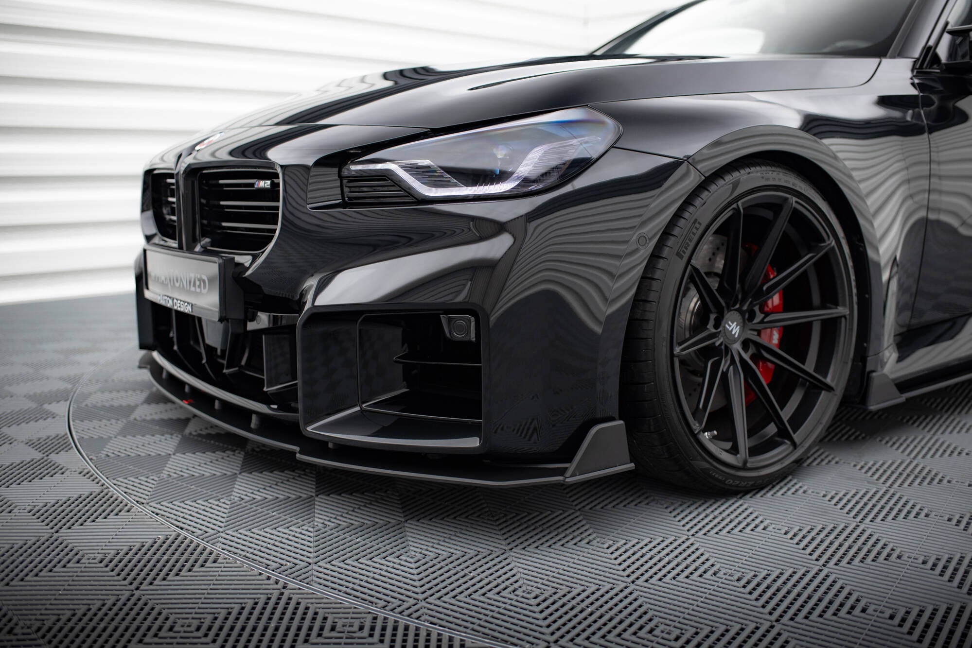 Street pro front splitter v.2 bmw m2 g87