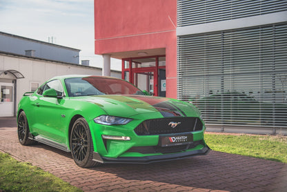 Street pro front splitter v.2 ford mustang gt mk6 facelift