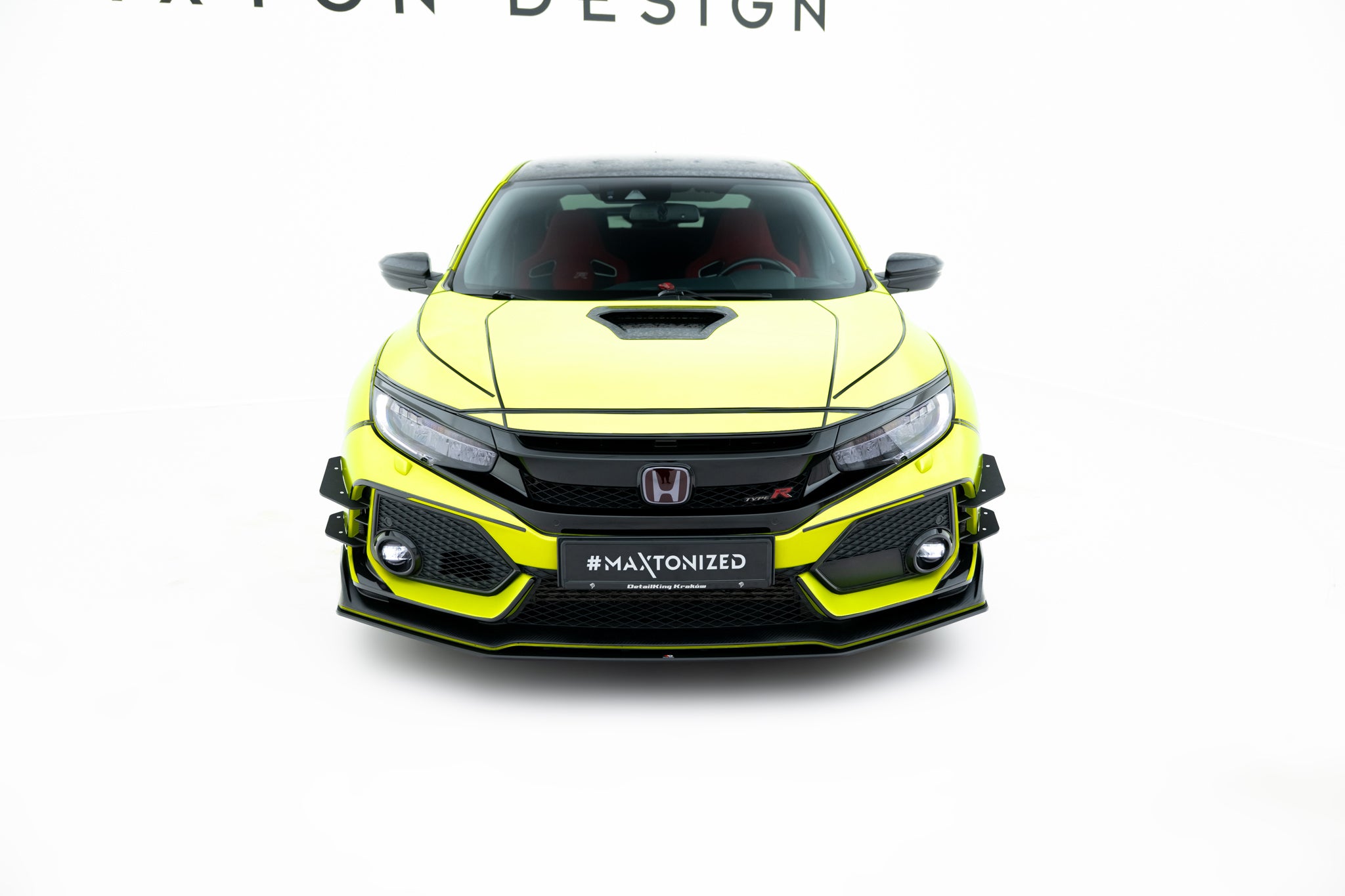 Street Pro etujakaja v.2 honda civic type-r mk10 / mk10 facelift
