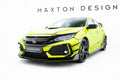 Street Pro etujakaja v.2 honda civic type-r mk10 / mk10 facelift