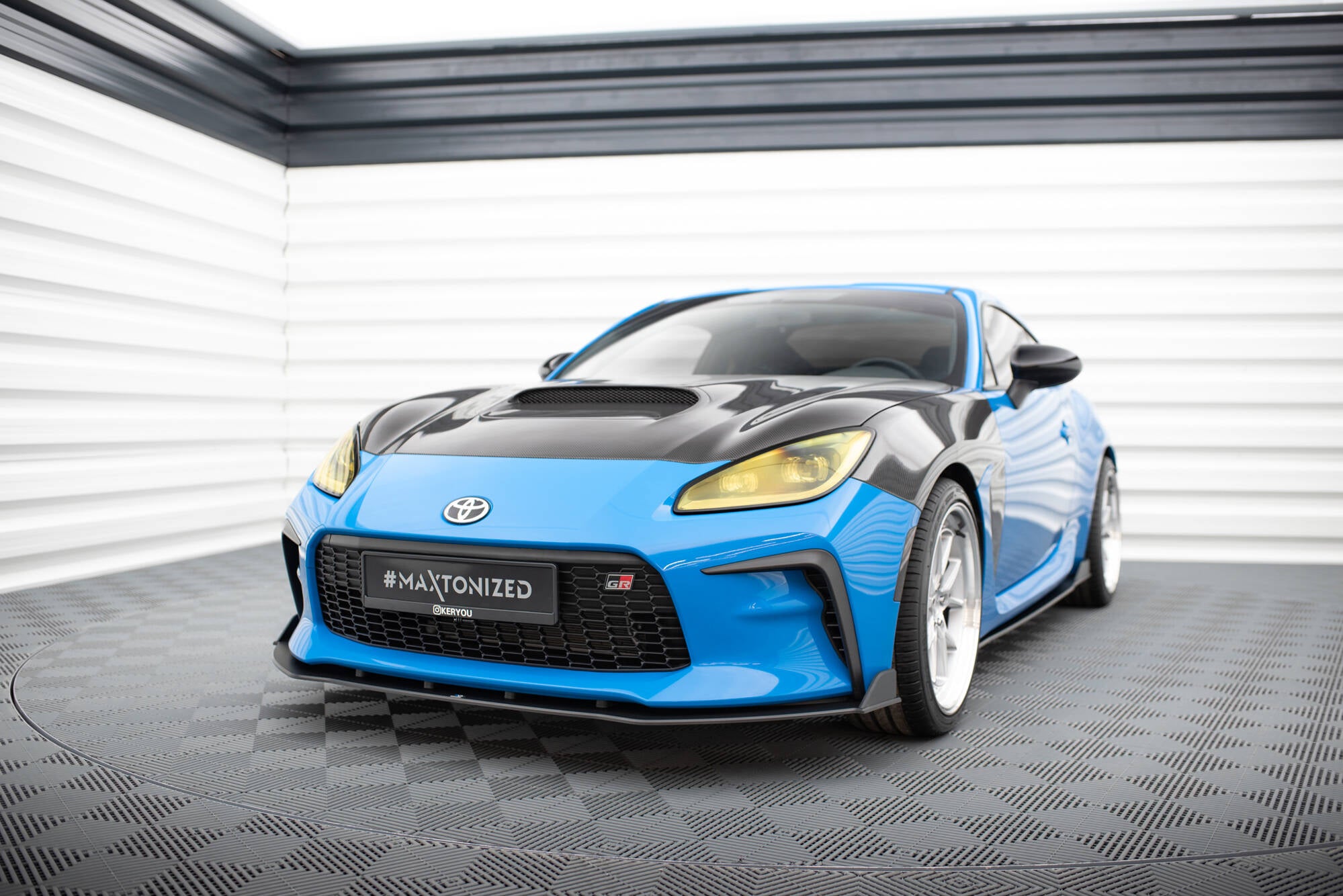 Street pro front splitter v.2 toyota gr86 mk1
