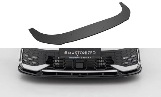 Street pro front splitter v.2 volkswagen golf gti / gte / r-line mk8 facelift