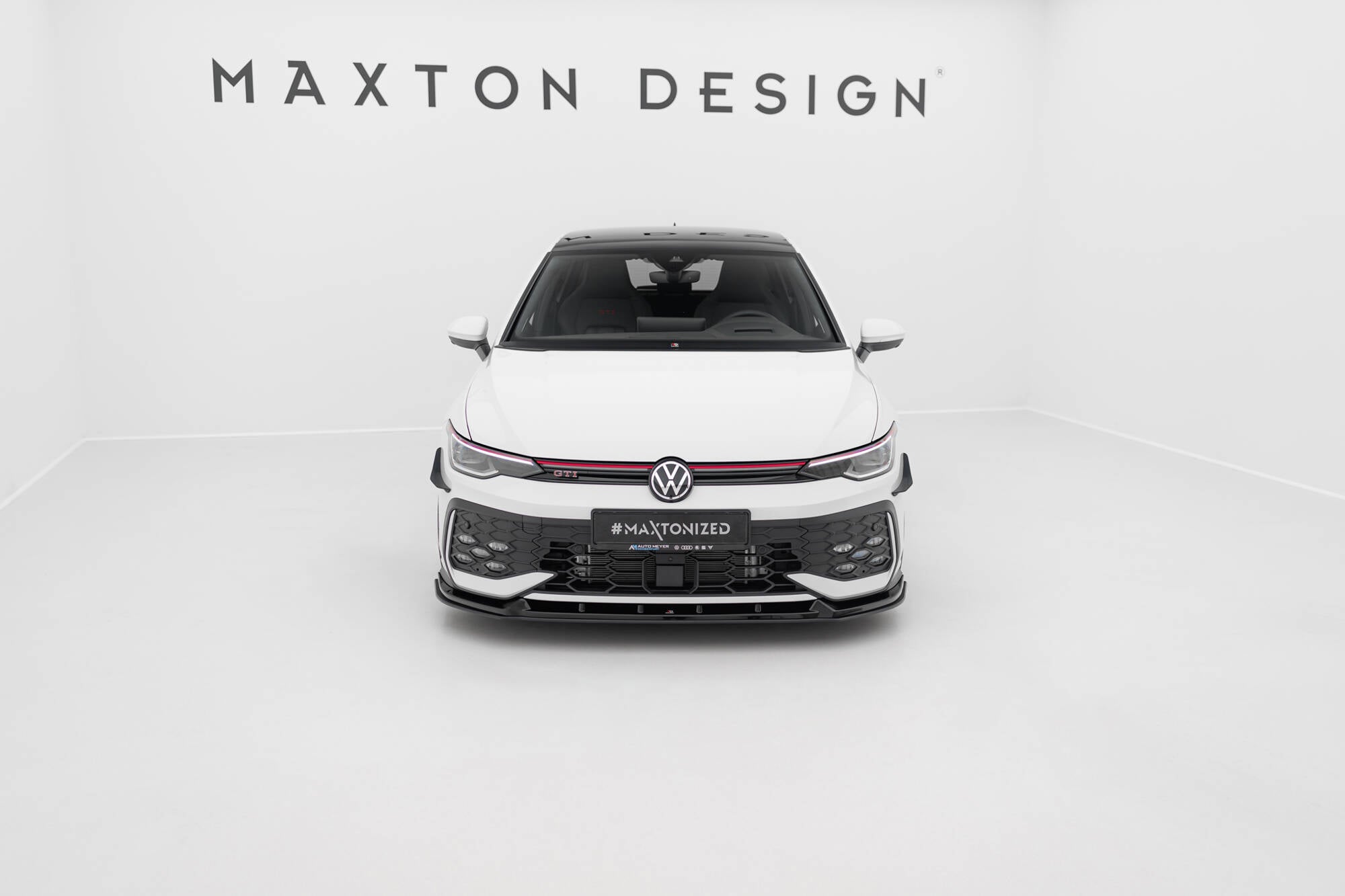 Street Pro Front Splitter V.2 Volkswagen Golf GTI / GTE / R-Line MK8 FaceLift