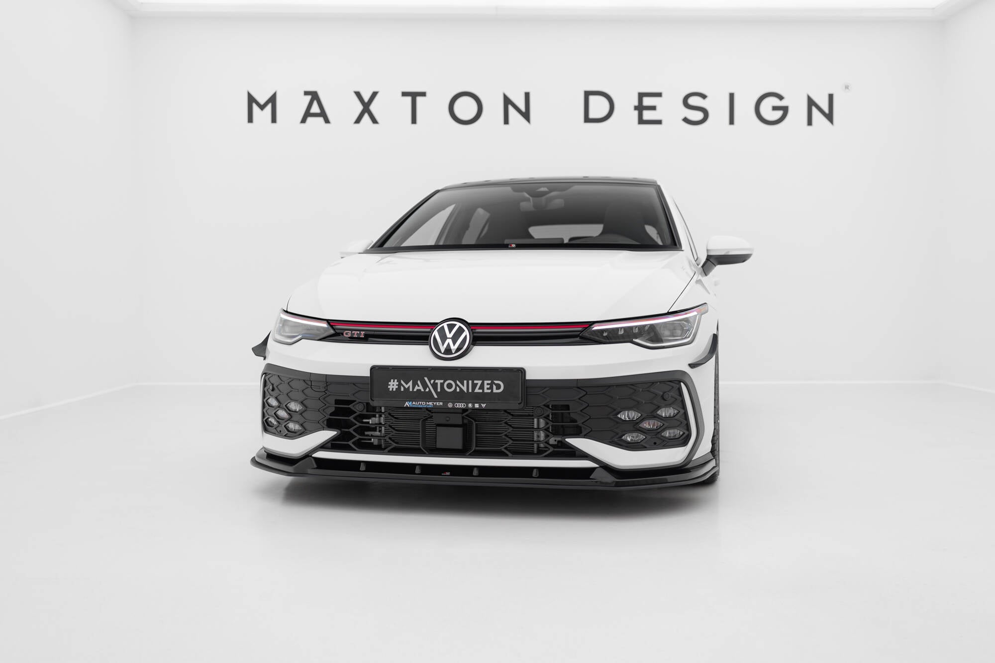Street Pro Front Splitter V.2 Volkswagen Golf GTI / GTE / R-Line MK8 FaceLift