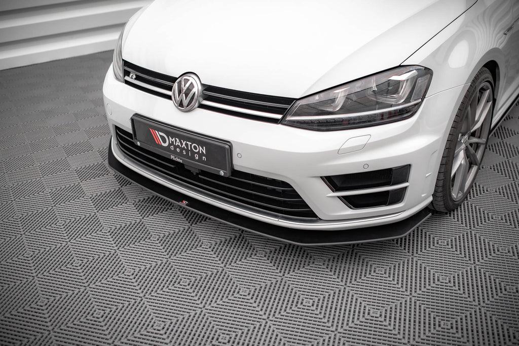 Street pro front splitter v.2 volkswagen golf r mk7