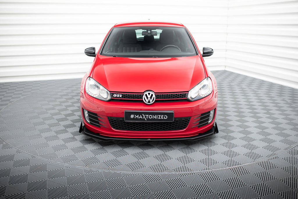 Street Pro Front Splits V.3 + Flaps Volkswagen Golf GTI MK6