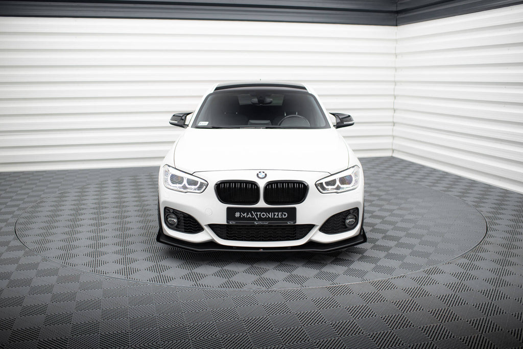 Street Pro Front Splits v.3 + flapper til BMW 1 F20 M-Pack Facelift / M140i