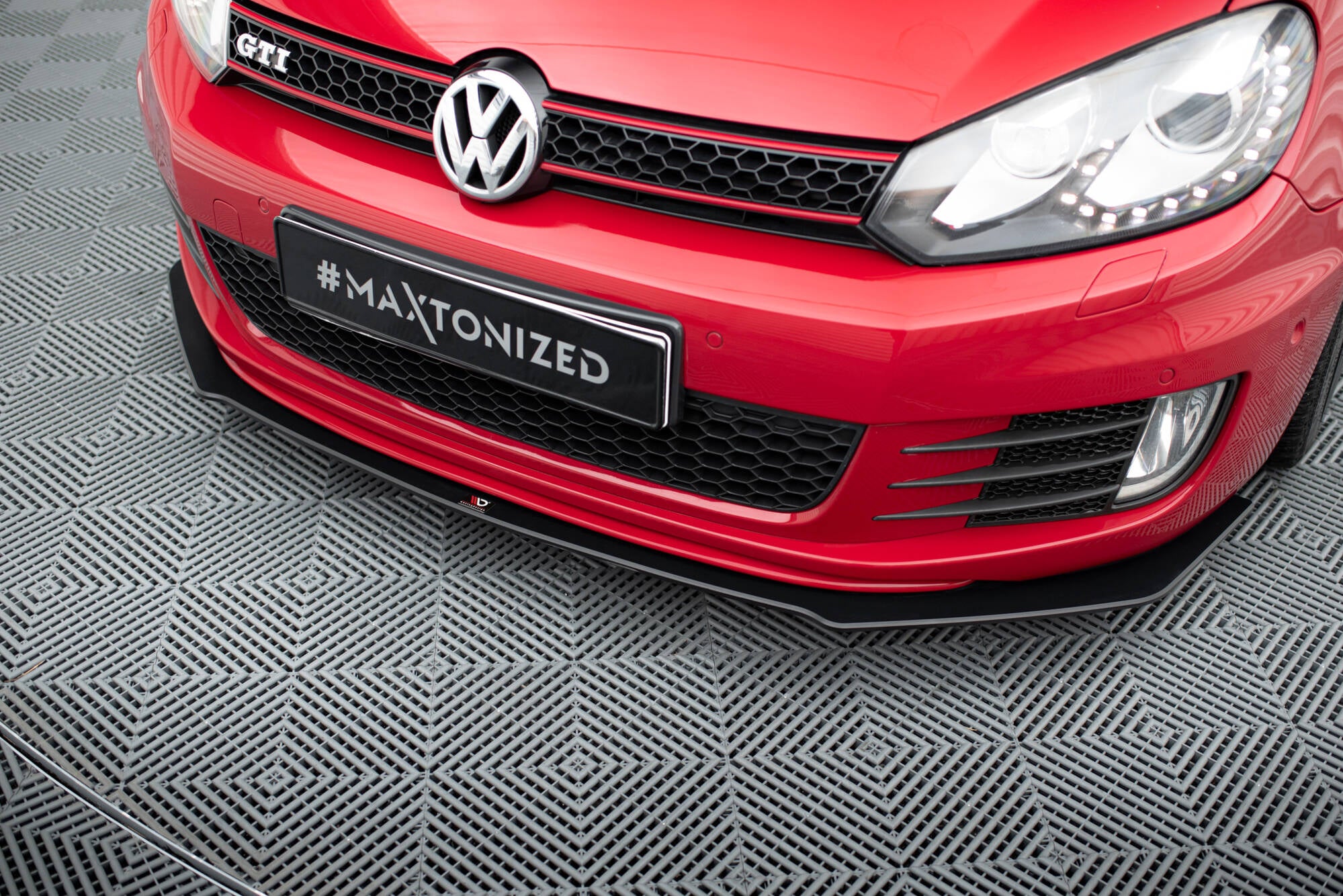 Street Pro Front Splitter V.3 Volkswagen Golf GTI MK6