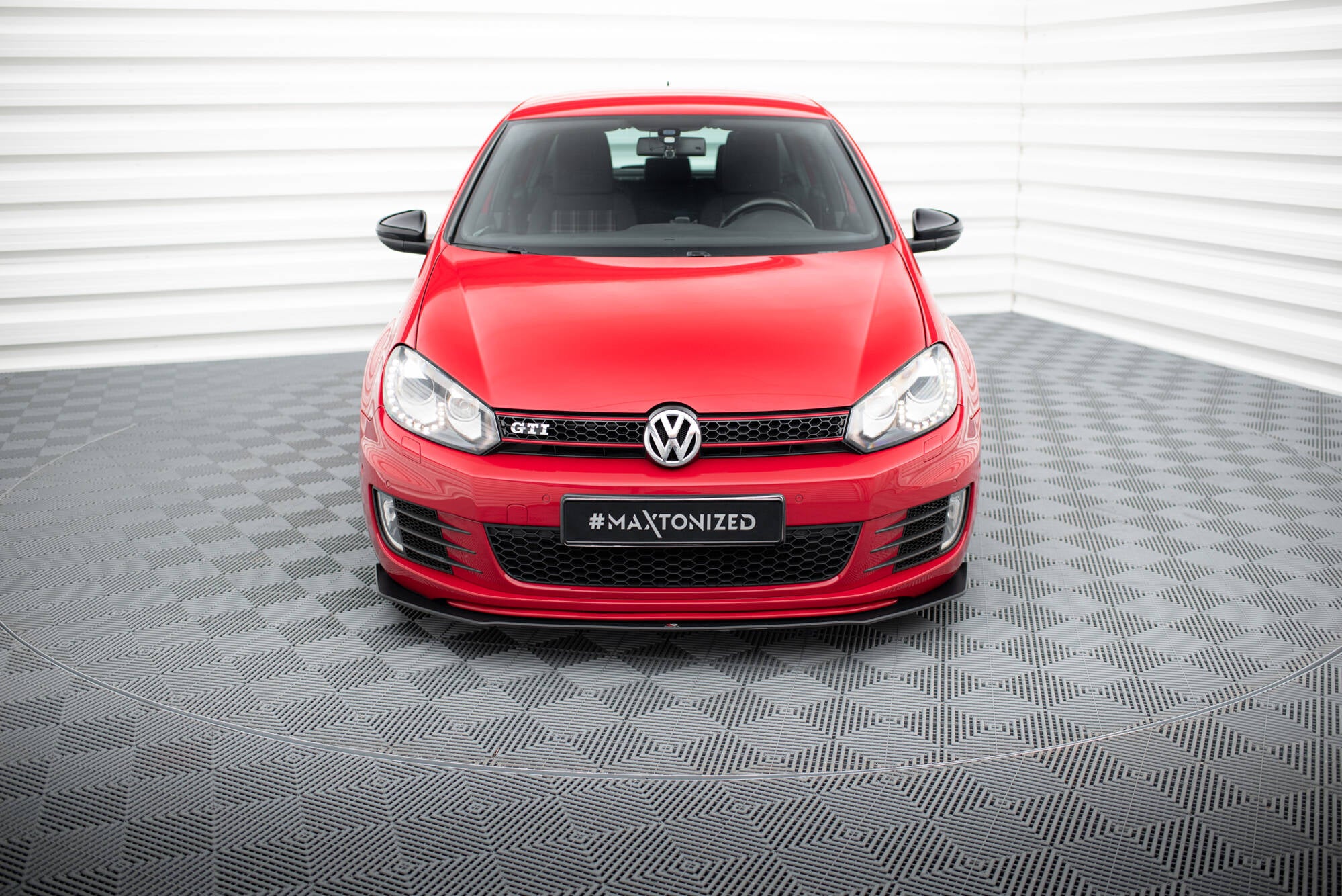 Street pro front splitter v.3 volkswagen golf gti mk6