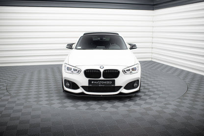 Street pro front splitter v.3 for bmw 1 f20 m-pack facelift / m140i