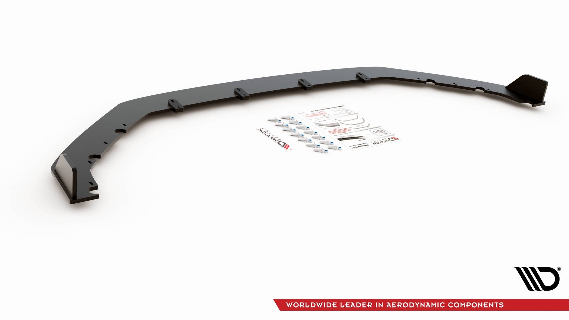 Street pro front splitter vw golf 7 gti tcr