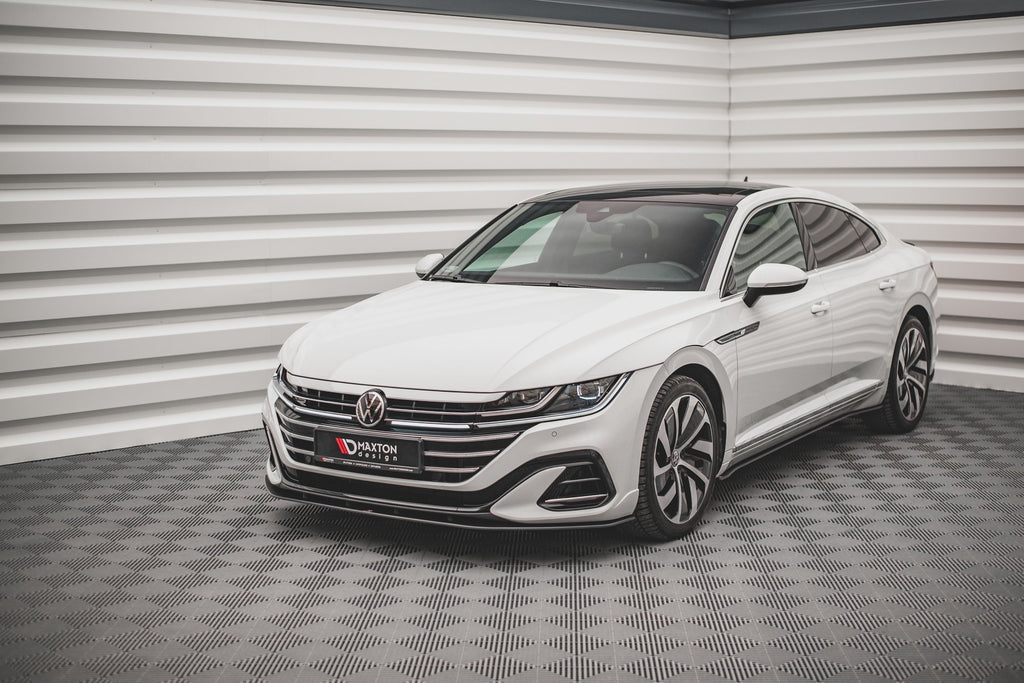 Street pro front splitter volkswagen arteon r-line facelift