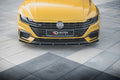Street pro front splitter volkswagen arteon r-line sedan / shooting brake mk1