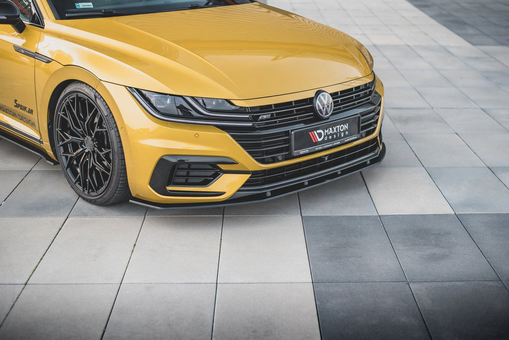 Street pro front splitter volkswagen arteon r-line sedan / shooting brake mk1