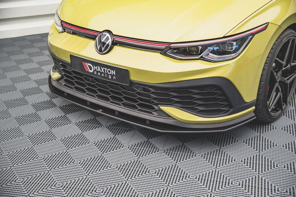 Street pro front splitter volkswagen golf gti clubsport mk8