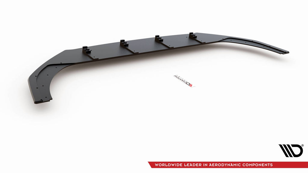 Street pro front splitter volkswagen golf gti / gte / gtd / r-line mk8
