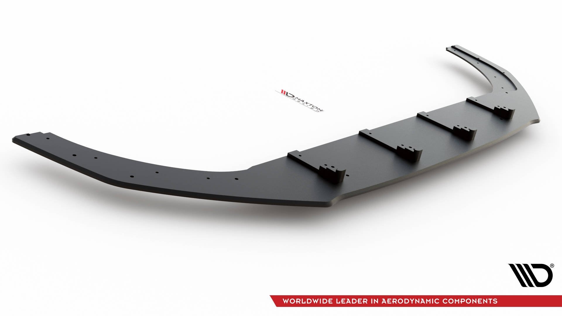 Street pro front splitter volkswagen golf gti / gte / gtd / r-line mk8