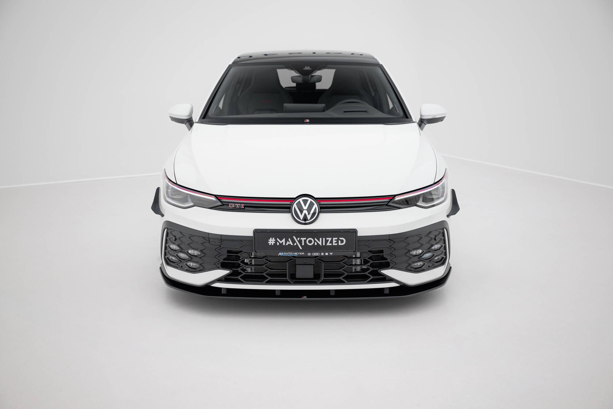 Street Pro Front Splitter Volkswagen Golf GTI / GTE / R-Line MK8 Facelift