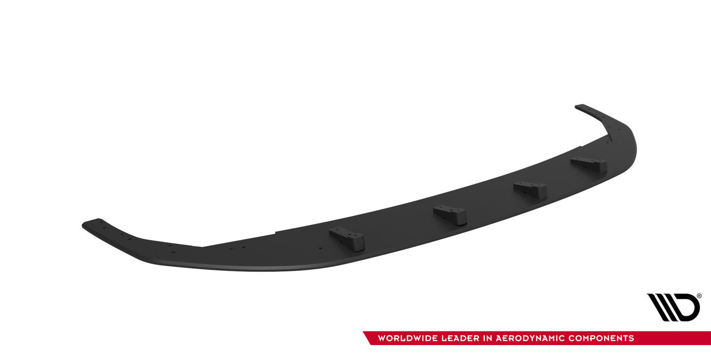 Street pro front splitter volkswagen golf r mk8 facelift