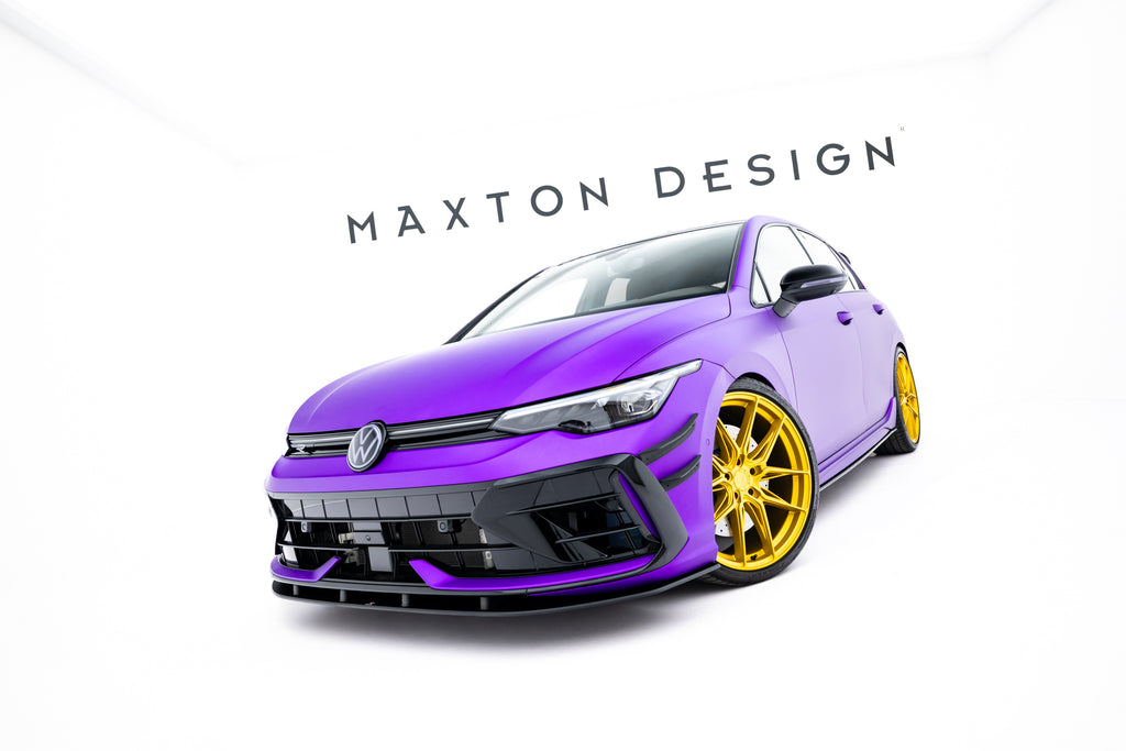 Street Pro -etuspoileri Volkswagen Golf R mk8 faceliftissä
