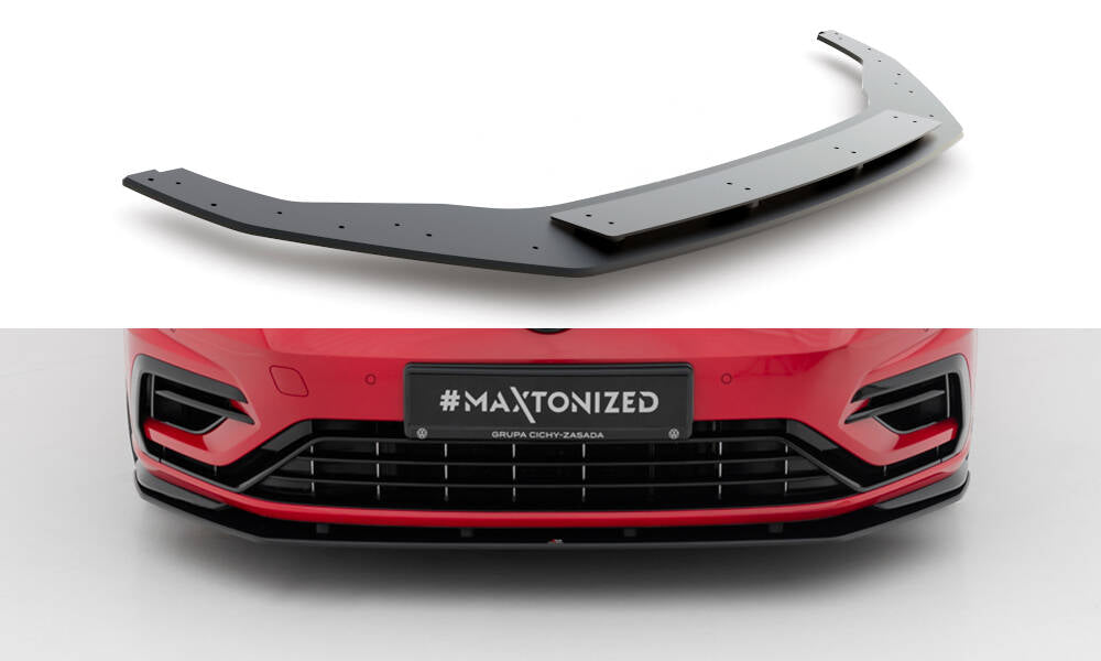 Street Pro Front Splitter Volkswagen Golf R / R-Line MK7 Facelift