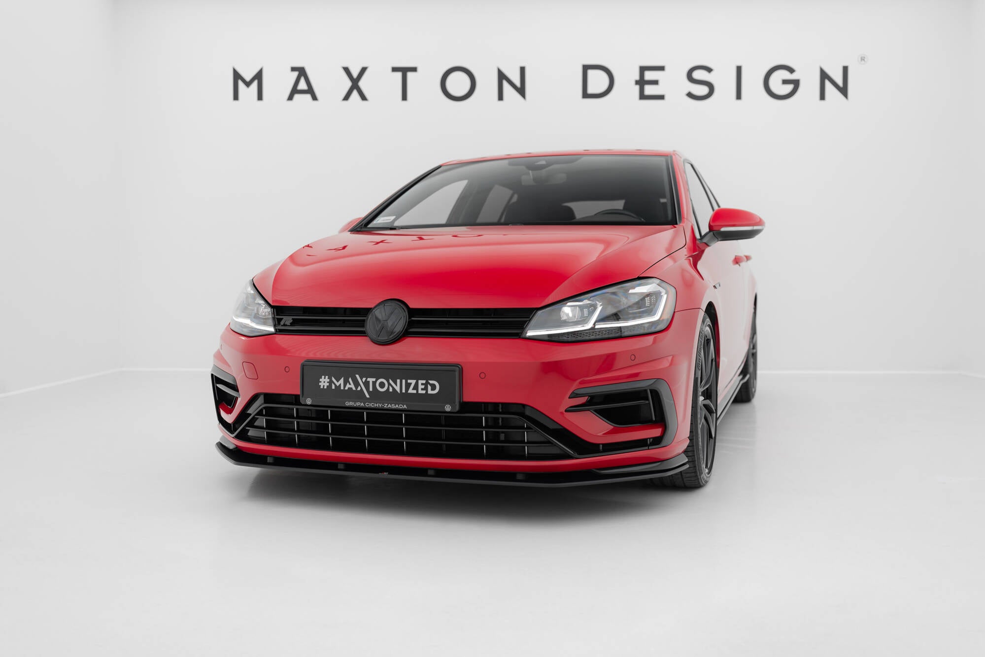 Street Pro Front Splitter Volkswagen Golf R / R-Line MK7 Facelift