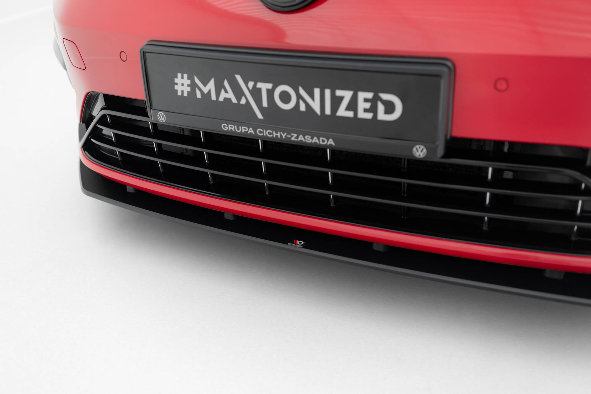Street Pro Front Splitter Volkswagen Golf R / R-Line MK7 Facelift