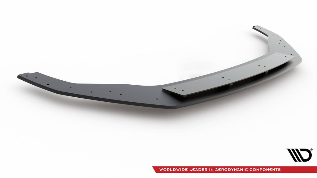 Street pro front splitter volkswagen golf r/r-line mk7 ansiktsløftning