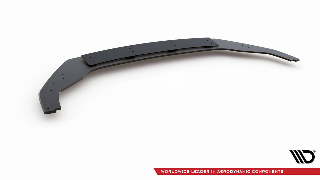 Street pro front splitter volkswagen golf r/r-line mk7 ansiktsløftning