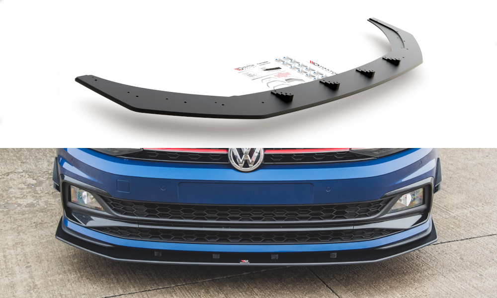 Street Pro Front Splitter Volkswagen Polo GTI MK6