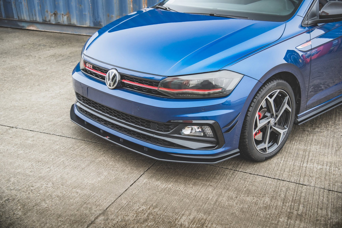 Street Pro Front Splitter Volkswagen Polo GTI MK6