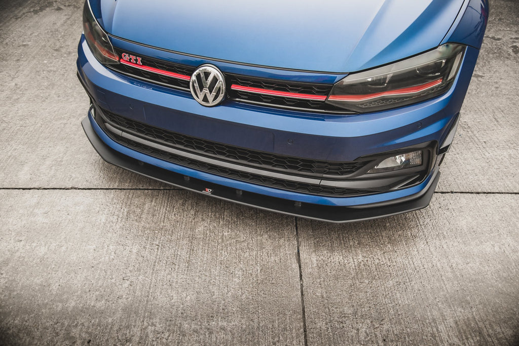 Street pro front splitter volkswagen polo gti mk6