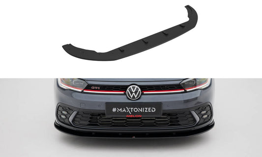 Street pro front splitter volkswagen polo gti mk6 facelift