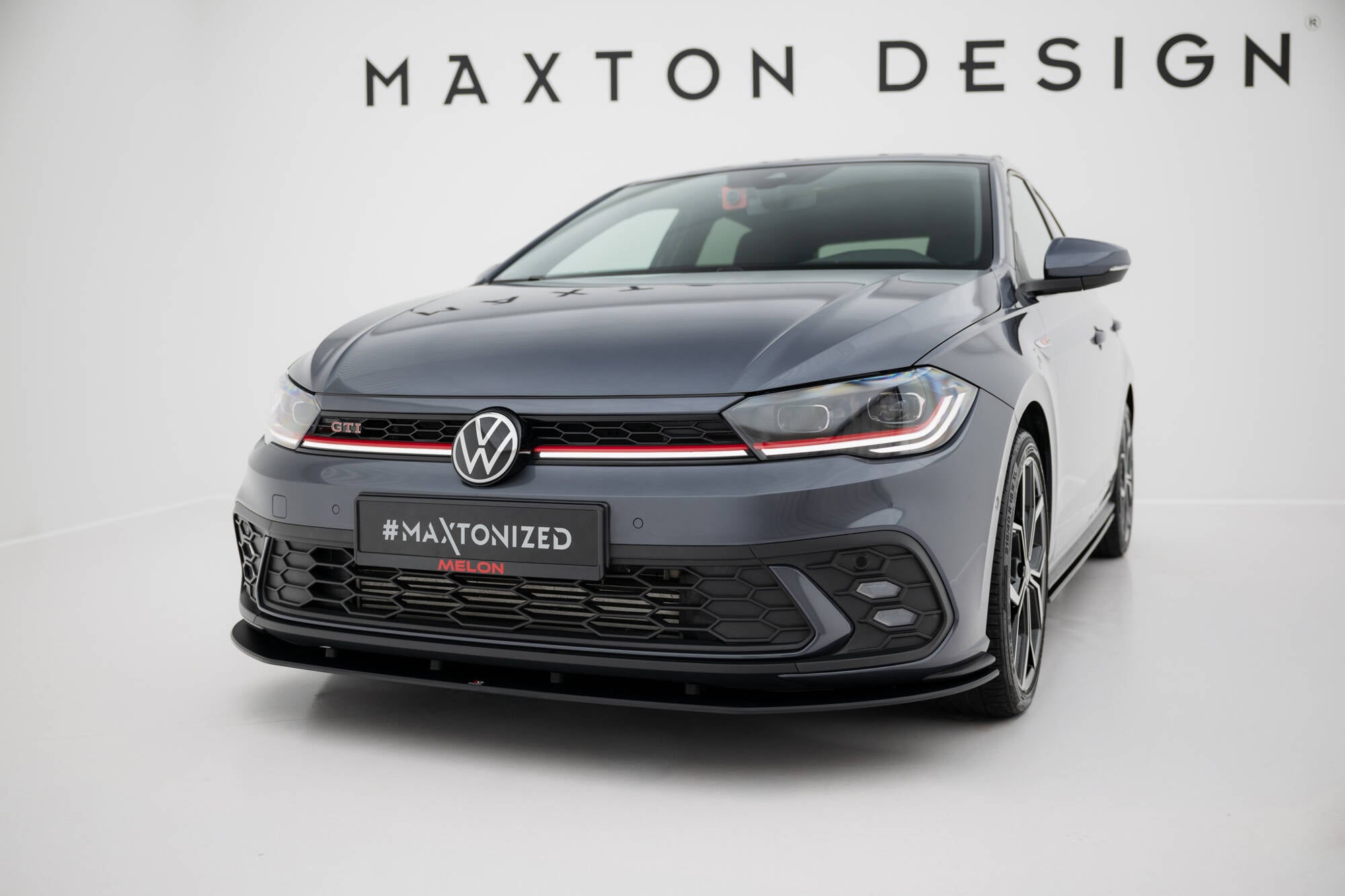 Street Pro Front Splitter Volkswagen Polo GTI MK6 FaceLift