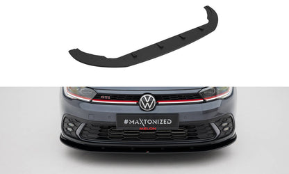 Street pro front splitter volkswagen polo gti mk6 facelift
