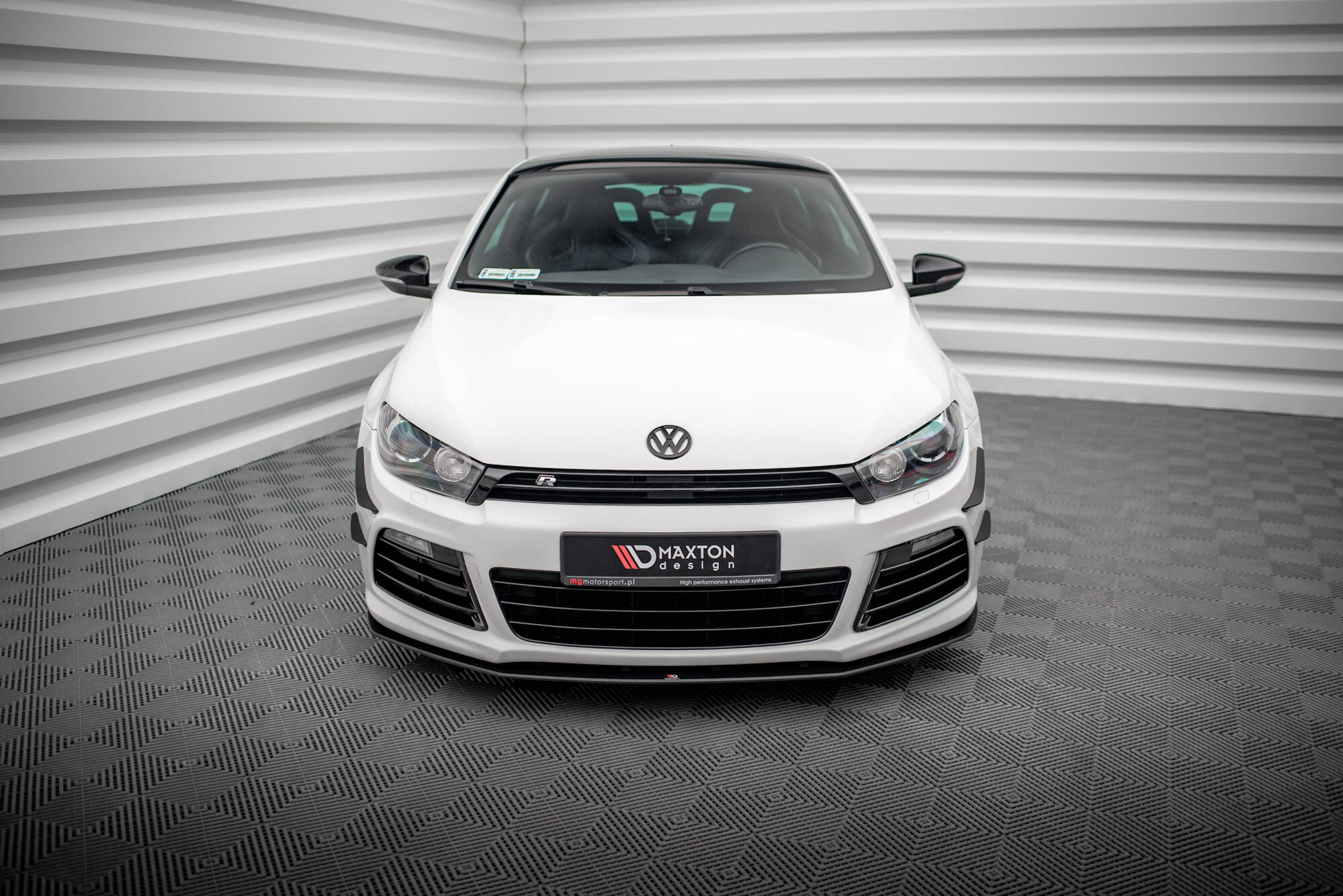 Street pro front splitter volkswagen scirocco r mk3