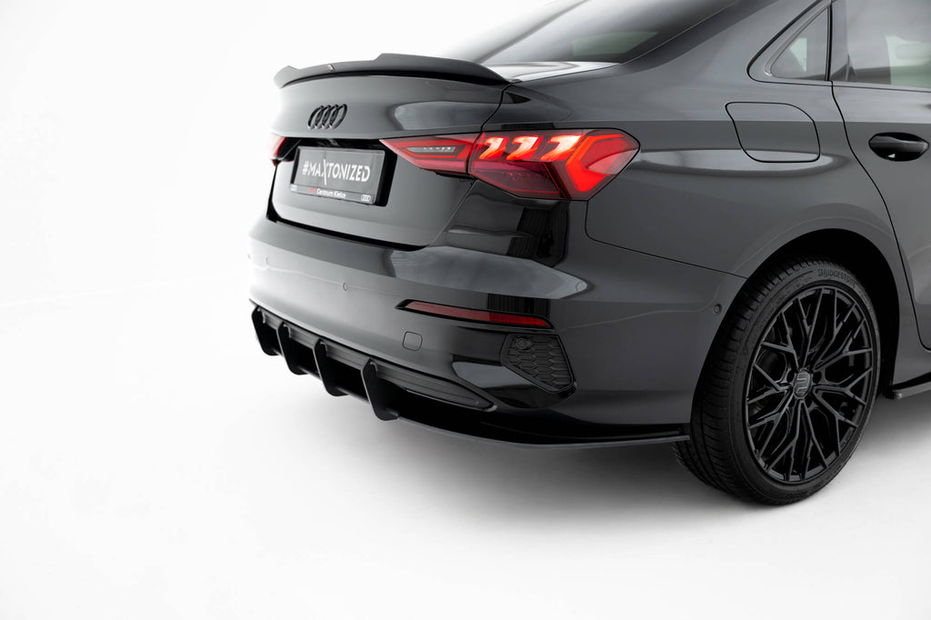 Street pro rear diffuser audi a3 sedan 8y