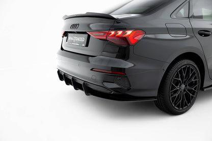 Street pro rear diffuser audi a3 sedan 8y